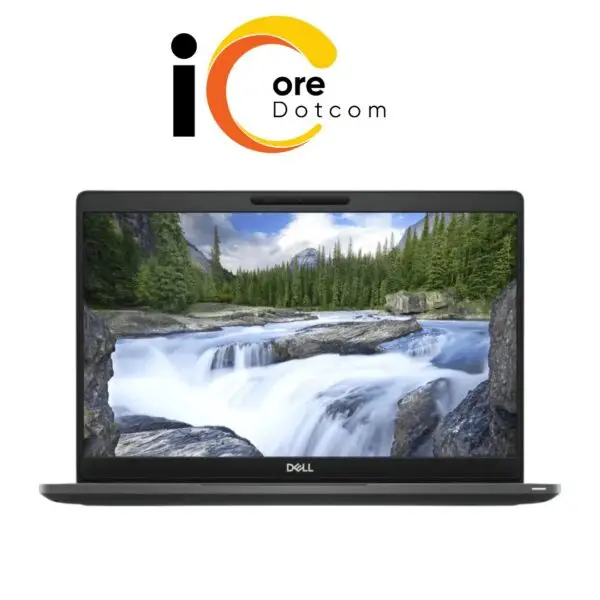 A sleek Dell Latitude 5300 laptop with a 13.3-inch Full HD display, shown on a white background, highlighting its compact and modern design.