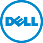 The Dell logo, featuring the word "Dell" in a modern, blue font with a tilted "E," displayed on the iCore Dotcom website, reflecting our partnership for reliable business services alongside Apple products.