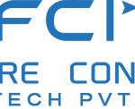 Logo of Future Console Infotech Private Limited (FCI) featuring a modern, stylized design with blue and silver colors, representing innovation and reliability in IT services.